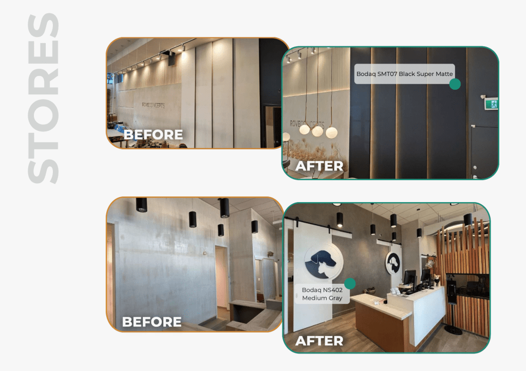 Before & after projects